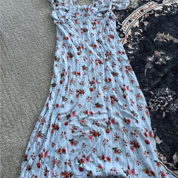 Wild Fable Blue Floral Maxi Dress - Picture 1 of 3